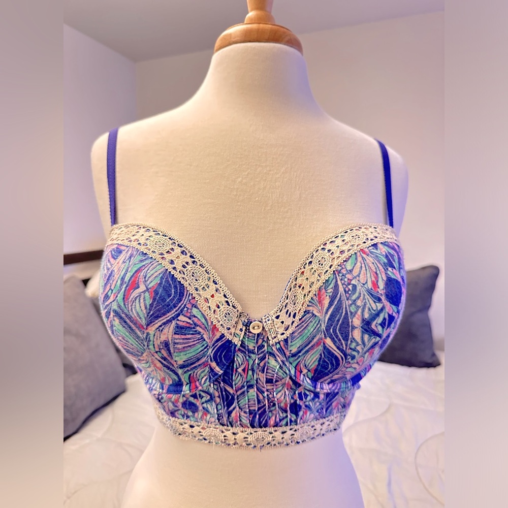 Underella by ella moss  bra bralette in purple 34DD